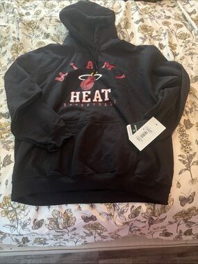 NBA Miami Heat Black Pullover Hoodie